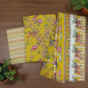 Full Cotton Suit Salwar Dupatta - IKH2850