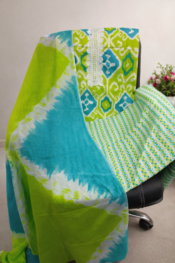 Full Cotton Suit Salwar Dupatta - IKH2853