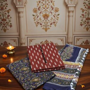 Full Cotton Suit Salwar Dupatta - IKH2856