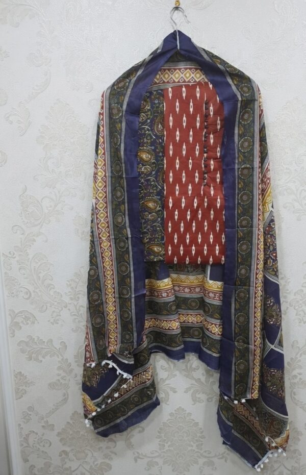 Full Cotton Suit Salwar Dupatta - IKH2856