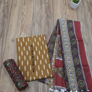 Full Cotton Suit Salwar Dupatta - IKH2857