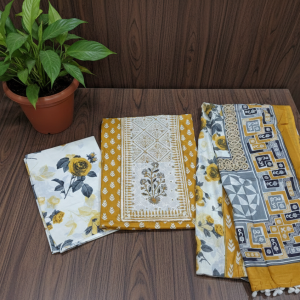 Full Cotton Suit Salwar Dupatta - IKH2859