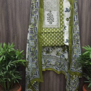 Full Cotton Suit Salwar Dupatta - IKH2861