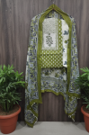 Full Cotton Suit Salwar Dupatta - IKH2861